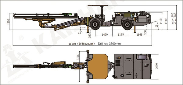 KJ212型全液壓掘進鉆車